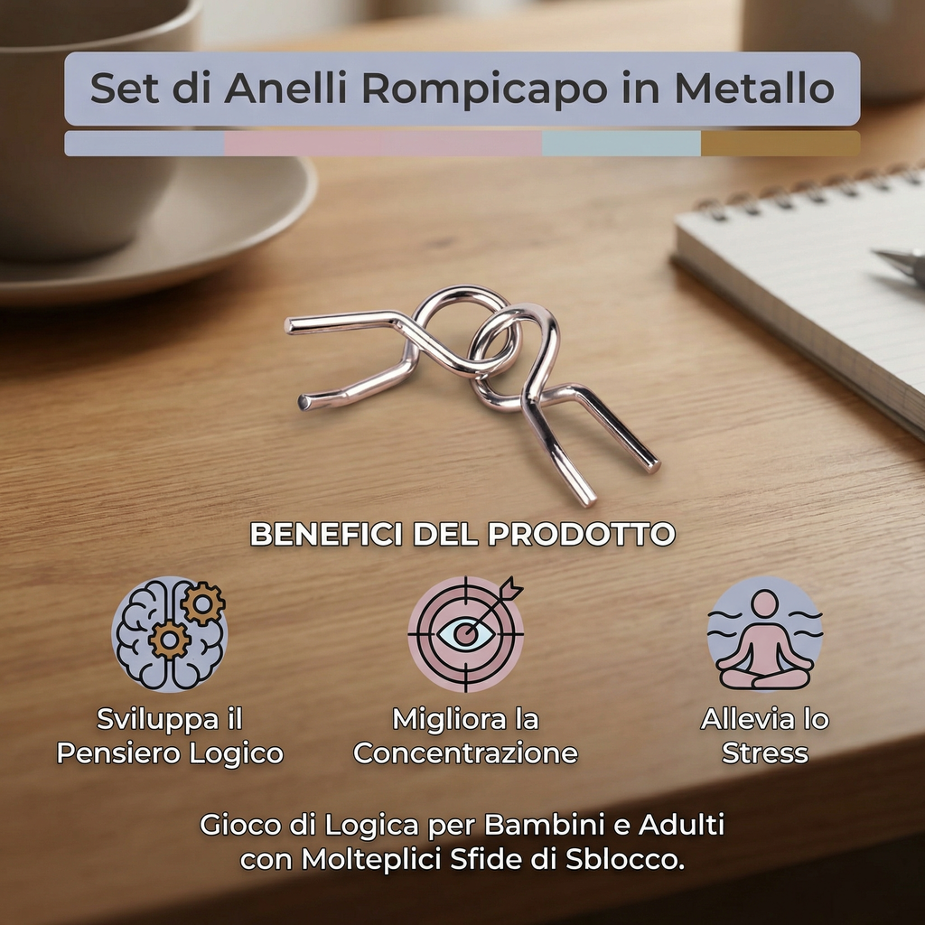 NeuraLink™ Puzzle Rings — Ignite Lightning-Fast Focus and Unstoppable Brain Power Everywhere
