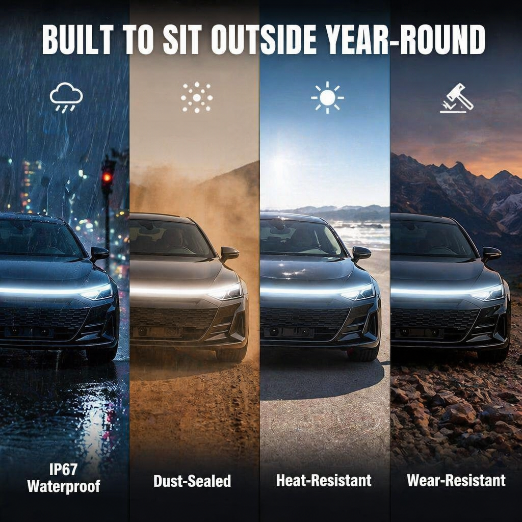 RadiantPulse™ — Sweep, Shine & Attract Attention Every Time You Start Your Car