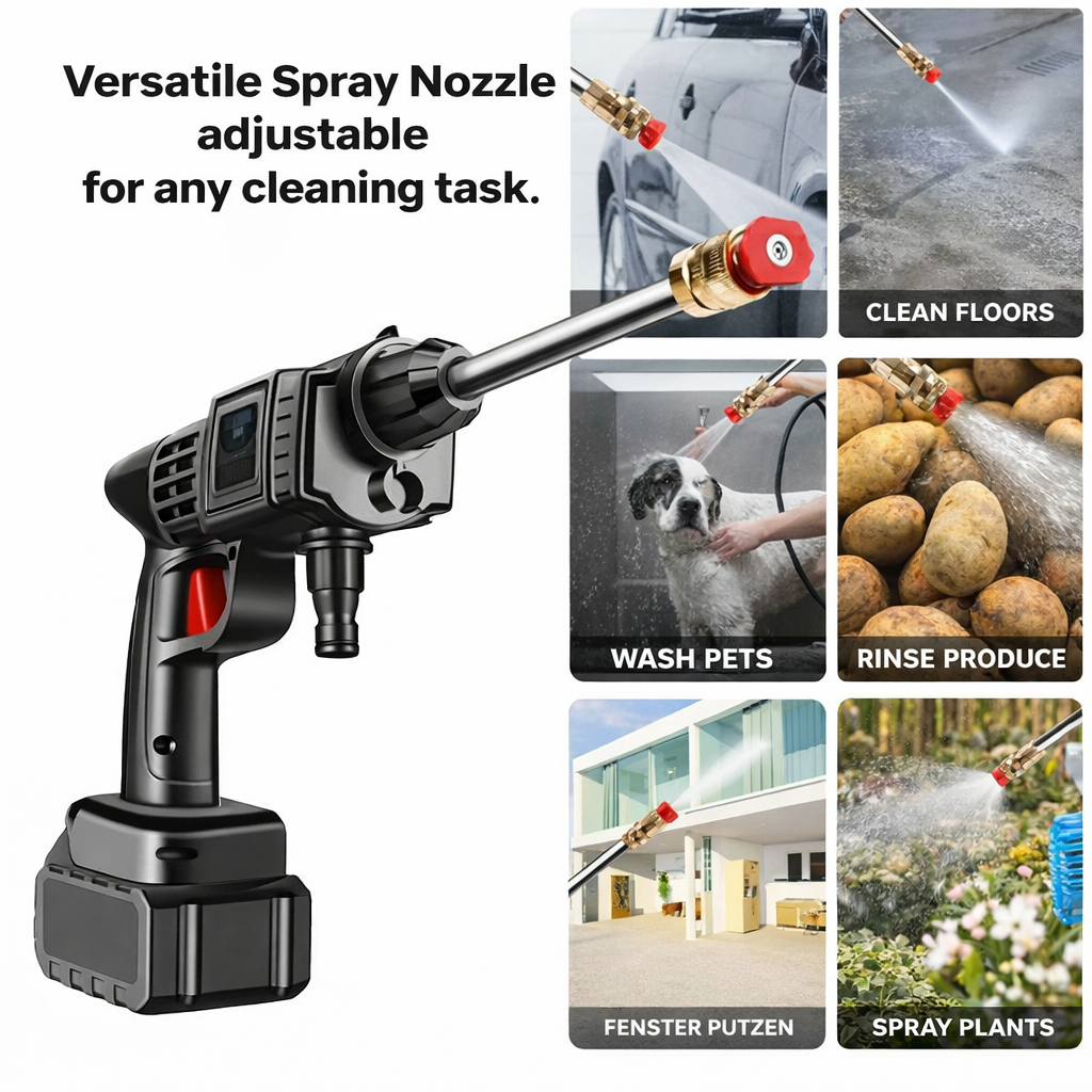 Surface Cleaner | Outdoor Portable Cleaner | Spray Power Adjustable | Jetlume
