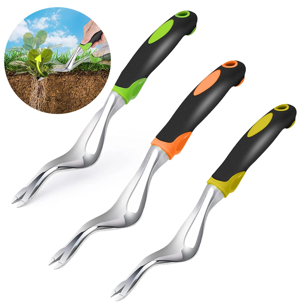 Ergonomic Aluminum Alloy Garden Hand Weeder