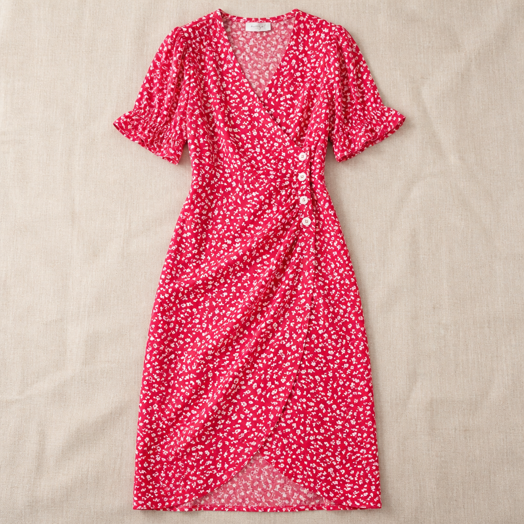 SeraphineAura™ Wrap Dress — Feel Stunning All Day with Breathable, Sculpting Comfort