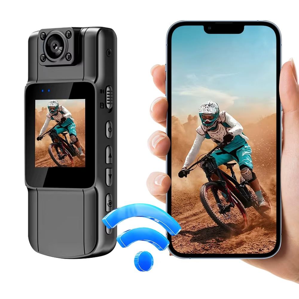 Mini Camera | 4K Video | Lens Rotates | SecureCam