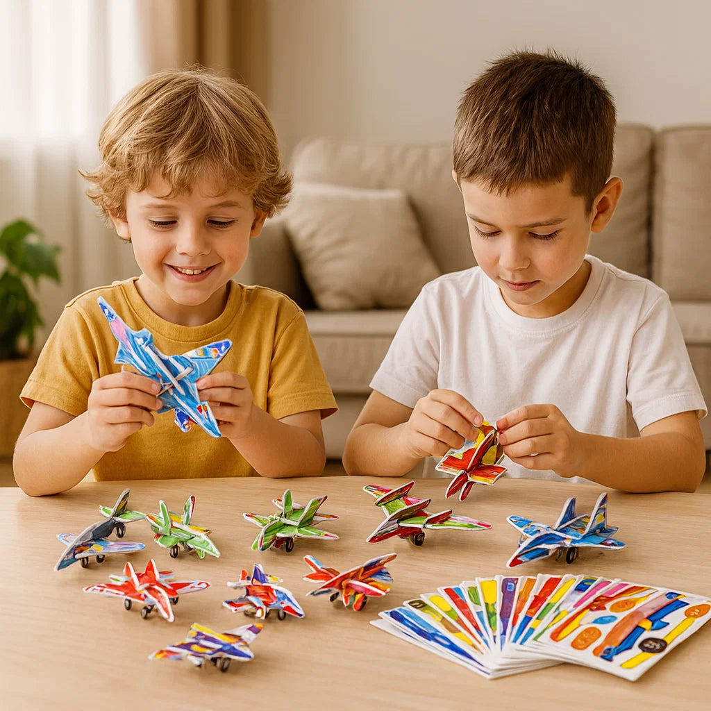 ElevatePop™ 3D Puzzle Set — Spark Brilliant Creativity and Focus with Every Colorful Snap