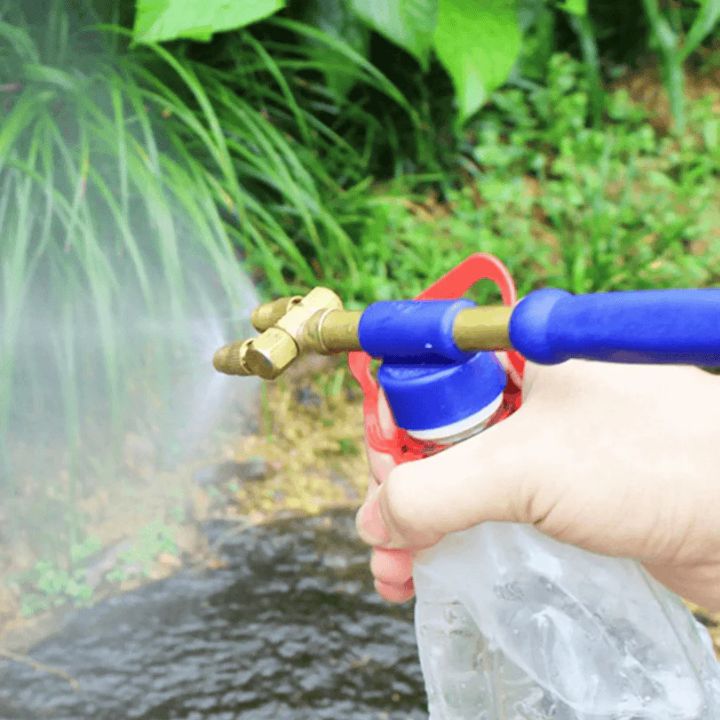 Hand Sprayer for Garden | Customizable Nozzle | Leak-Resistant Universal Bottle | BrassFlow