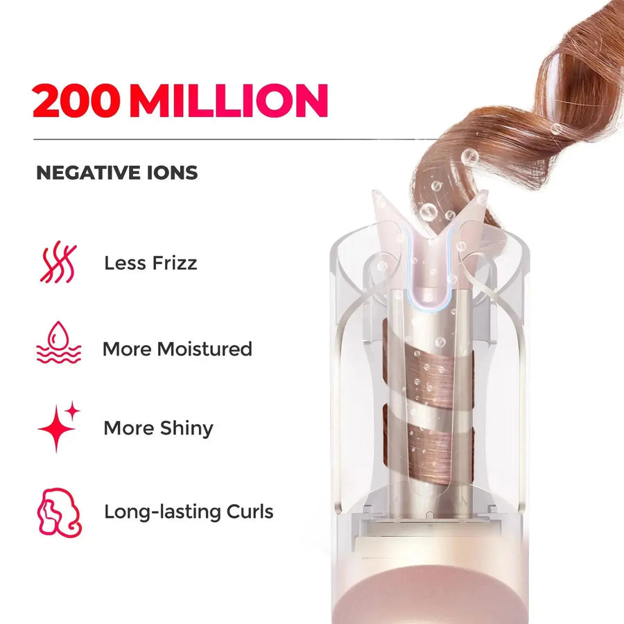 LumaCurl™ — Unlock Effortless, Head-Turning Curls That Last All Week