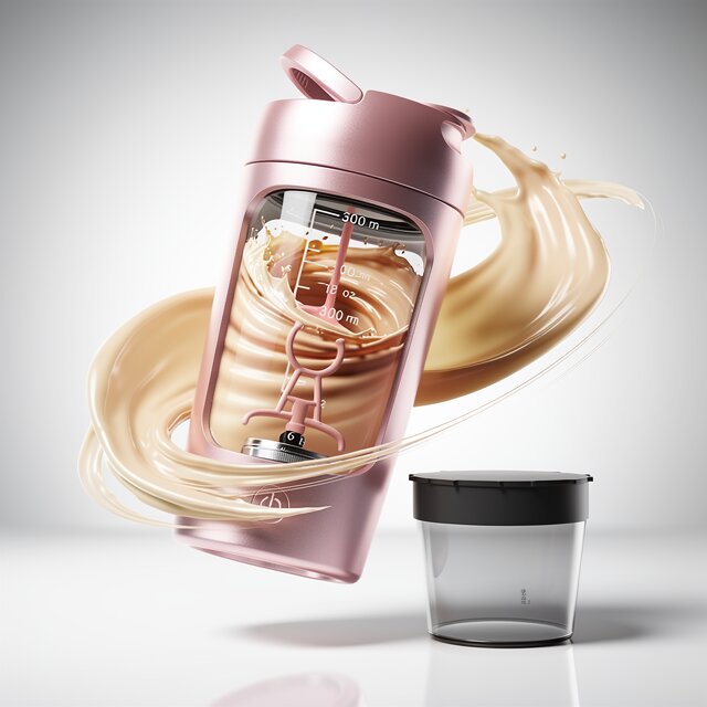 Electric Protein Shaker | Self-Mixing Shaker Cup | USB Blend Cup | BlendGo
