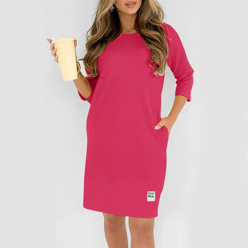 SereniFlow™ Dress — Experience All-Day Freedom and Effortless Elegance