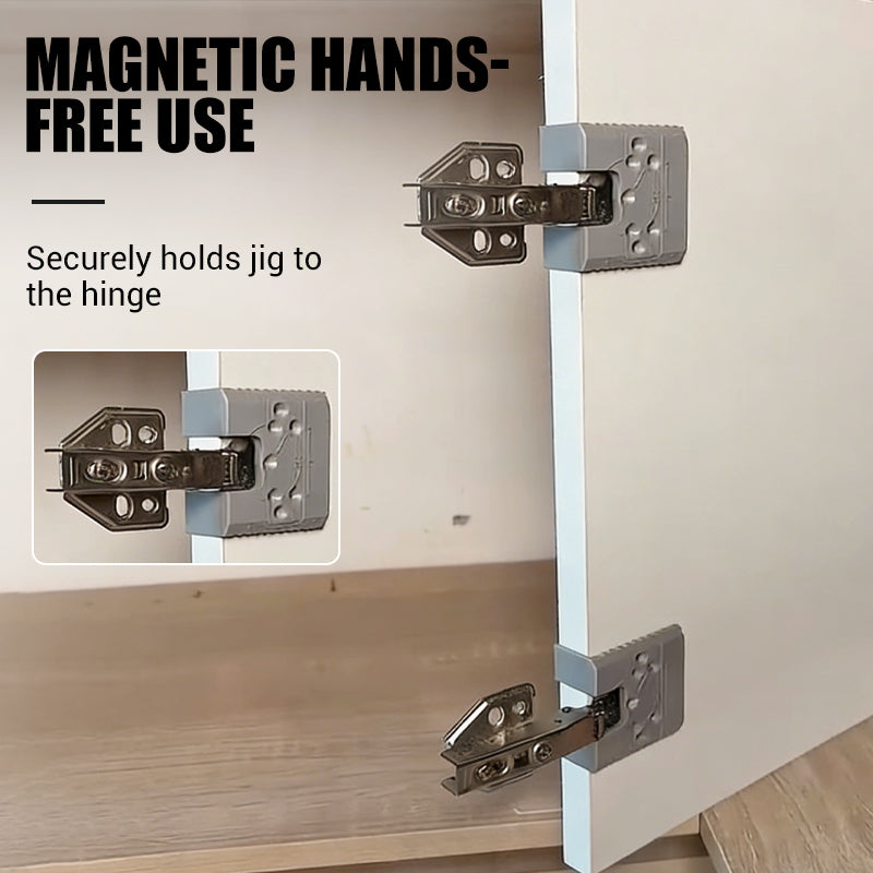 PrecisionSnap™ — Nail Perfect Cabinet Hinges Every Time Without the Stress