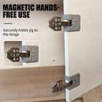 PrecisionSnap™ — Nail Perfect Cabinet Hinges Every Time Without the Stress