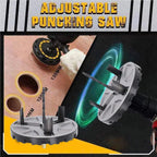 Adjustable Circle Cutter Drill Attachment | Hole Cutter Adjustable | Precise Cuts | DrillForm
