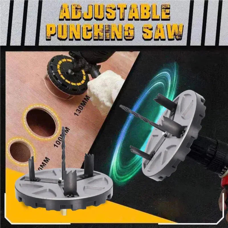 Adjustable Circle Cutter Drill Attachment | Hole Cutter Adjustable | Precise Cuts | DrillForm