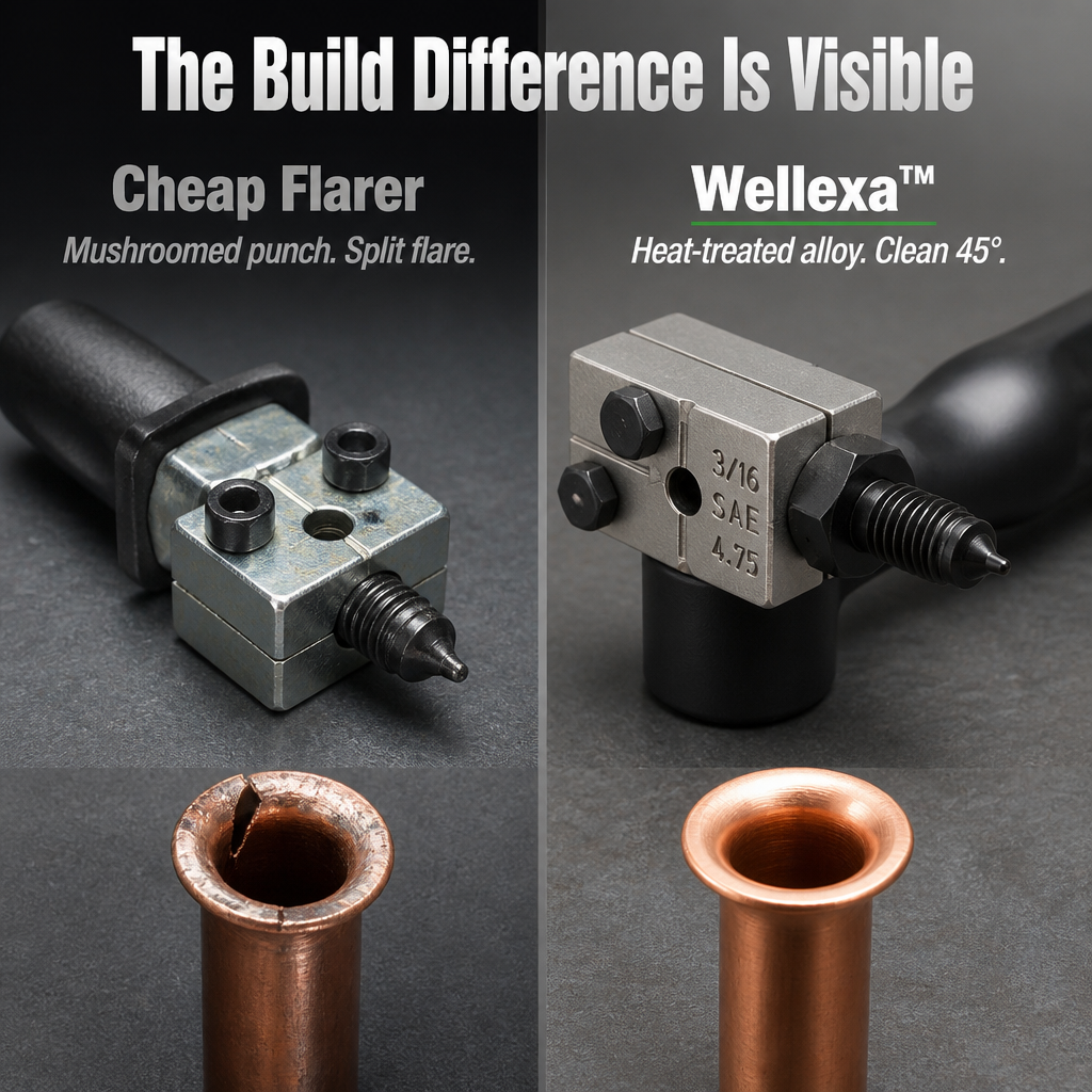PrecisionFlex™ — Master Leak-Proof Brake Flares with Effortless One-Hand Power