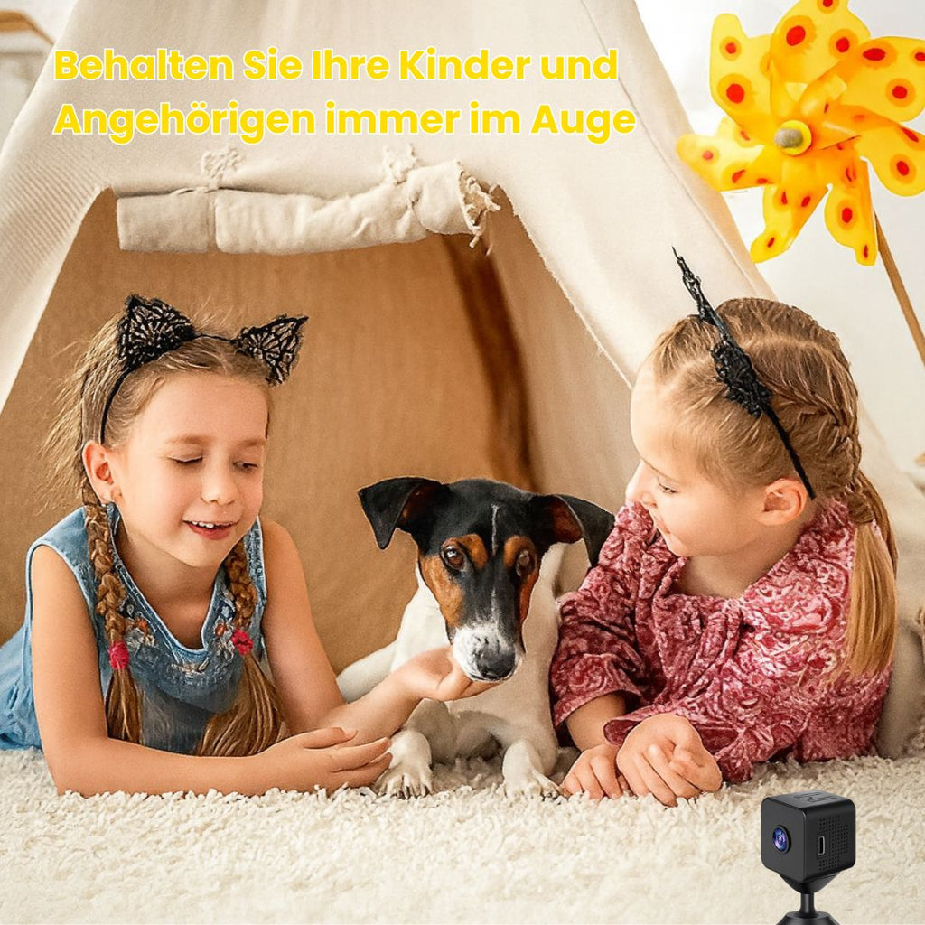 Mini Camera | Remote Monitoring Anywhere | Motion Detection and Night Vision | SafeOrbit
