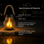 SolaraFlicker™ — Wrap Your Evenings in Warmth and Effortless Magic