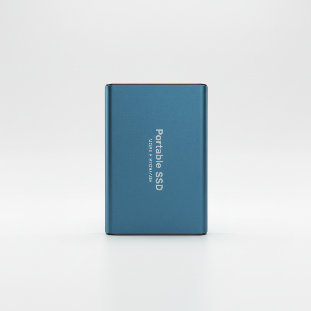 External SSD with 128GB | Quick Data Backup | USB C Connection | DataPulse