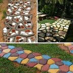 Path Ground Form | Hexagon Concrete | Reusable Paving Template | Moldway