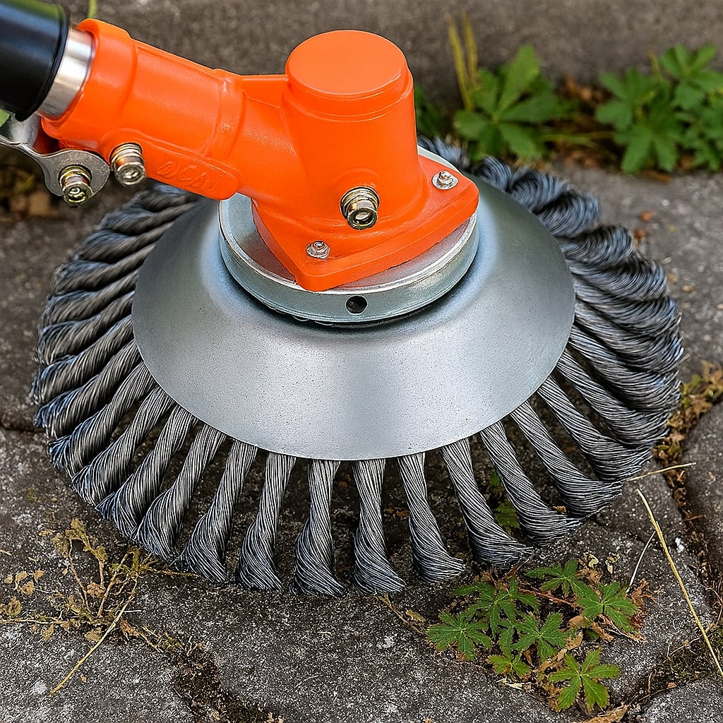 Steel Brush Trimmer Head | Carbon Steel | Fast Mount | Joint Force