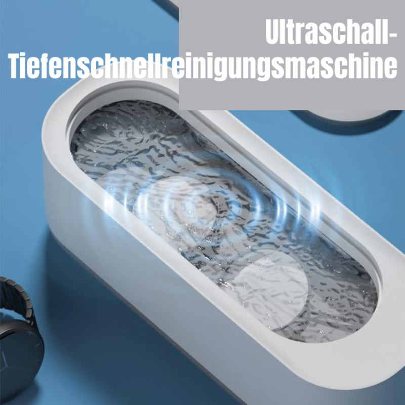 Ultrasonic Cleaner | 360° Thorough Cleaning | For Jewelry & Glasses | Portable | SonicPure