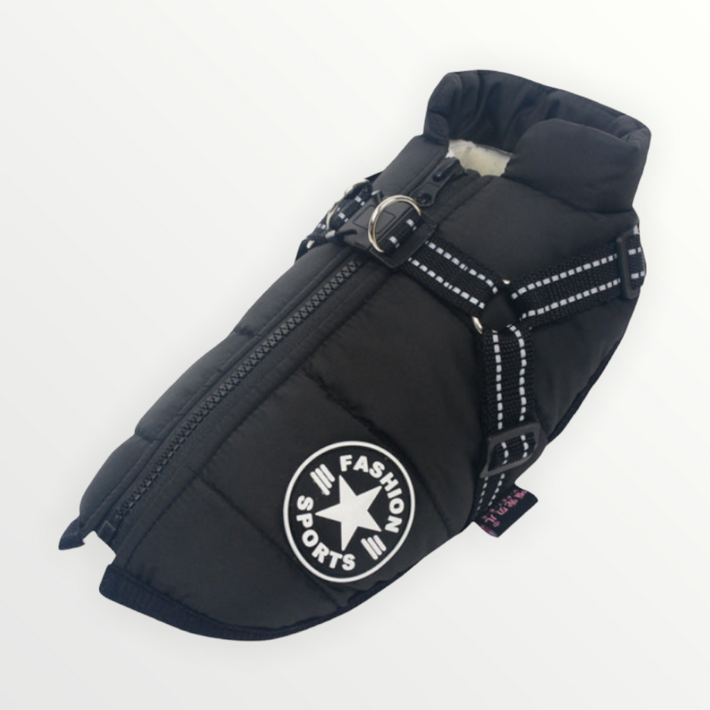 StormGuard™ Shield Coat — Wrap Your Dog in Cozy, Weatherproof Control for Stress-Free Walks