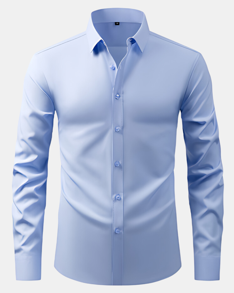 StratoFlex™ Shirt — Stay Unstoppable with Wrinkle-Free Power and All-Day Cool Confidence