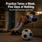StrideMaster™ — Practice Genuine Match Footwork Right in Your Living Room