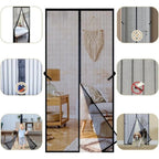 Door Gate | Magnetic Insect Screen Curtain for Doors | Auto Magnetic Closure | BugBarrier