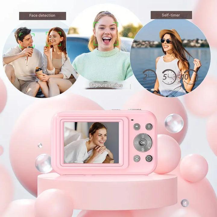 Digital Camera Vintage | Capture Retro Moments | One Click Use | RetroClick