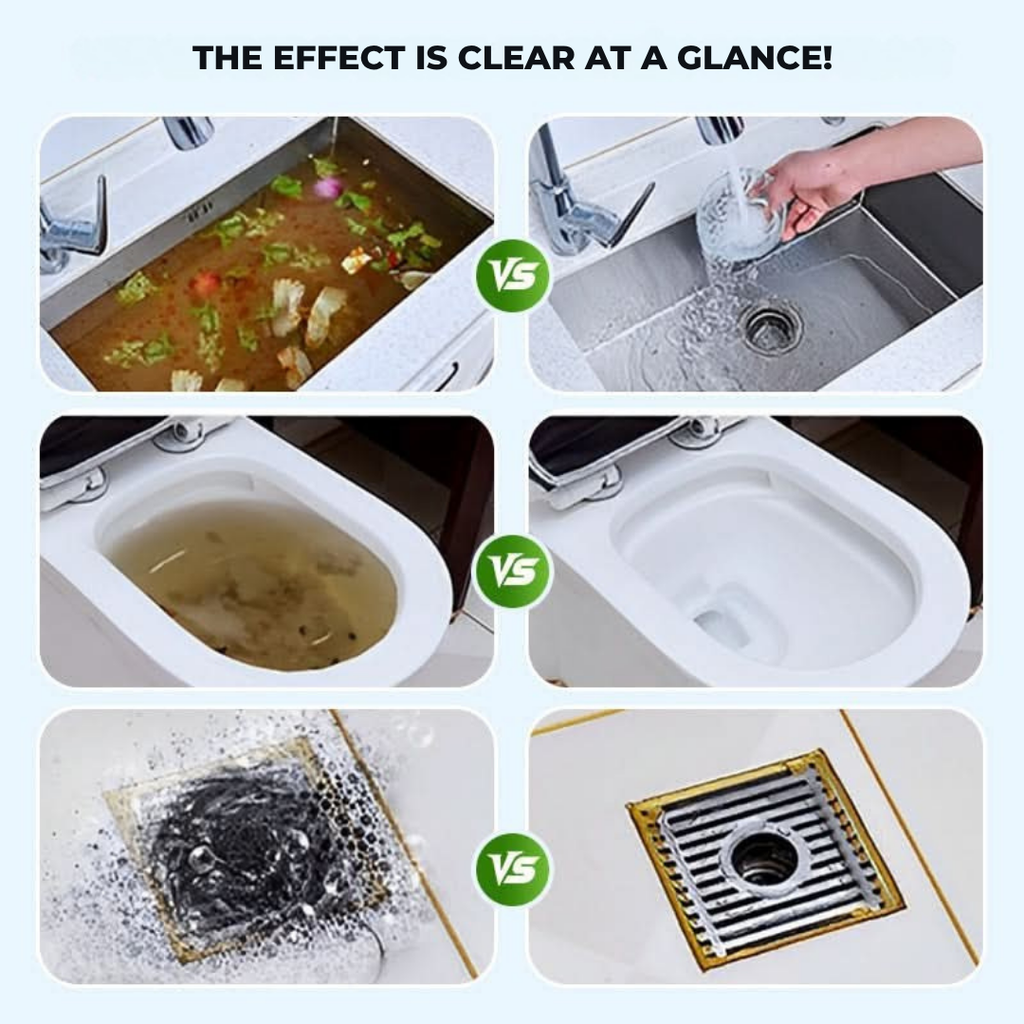 PipeForce™ — Crush Clogs Fast and Enjoy Fresh, Fuss-Free Drains Every Day
