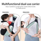 ZephraLuxe™ — Enjoy Effortless, Cool Comfort and Shoulder-Soothing Support Every Step with Your Baby