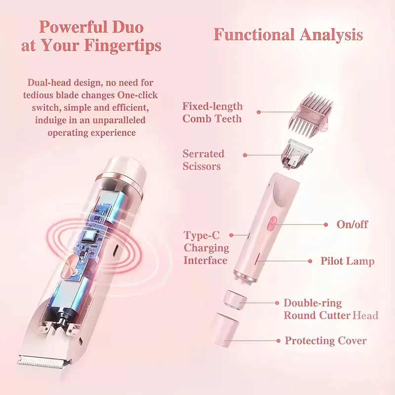 SatinSkin™ Precision Shaver — Effortless, Pain-Free Smoothness That Boosts Your Confidence Instantly