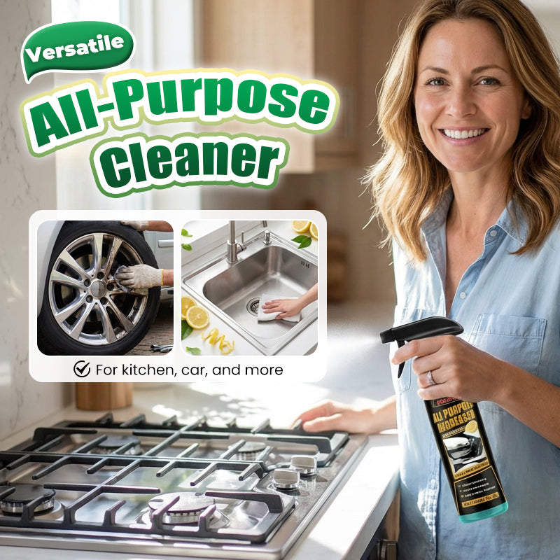 Grease Cleaner | No Residue | Fast Spray and Wipe | ShineEase