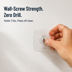 GripLock™ InvisibleMount — Hang Anything Strong Without a Single Hole or Drill Mess