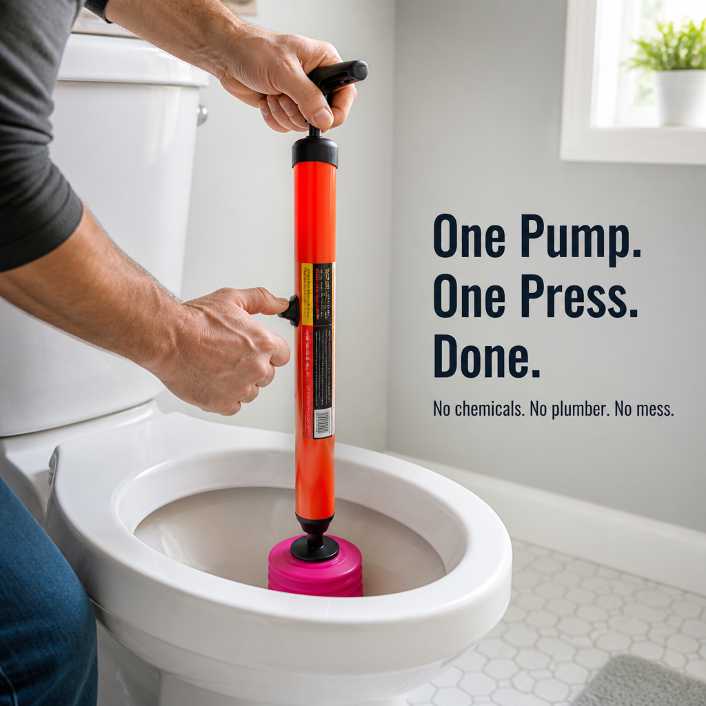 PressurePro™ — Blast Away Clogs Instantly and Reclaim Your Peace of Mind