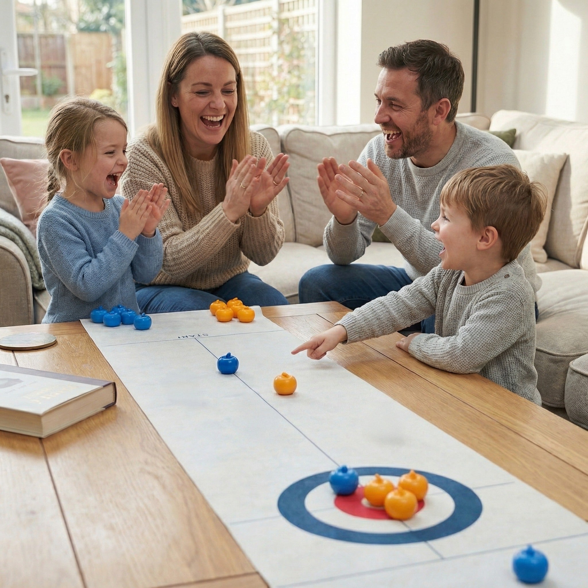 SlideMaster™ Mini Curling Set — Ignite Fierce Family Battles and Unforgettable Laughter in Minutes