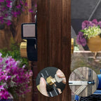 Gate Lock with Key | Corrosion-Resistant | Spring Bolt | GateSecure