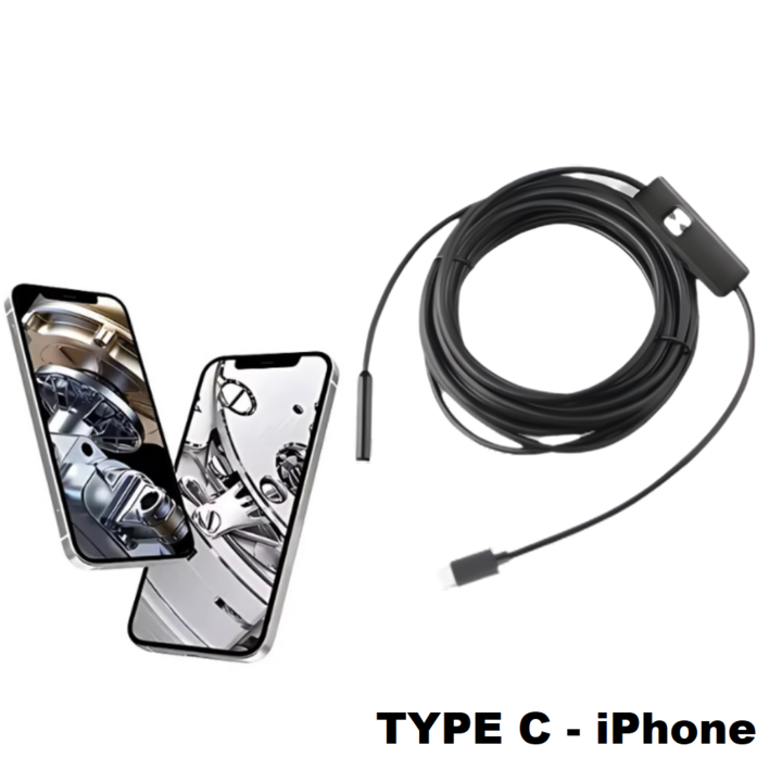Endoscope Camera | Flexible Viewing in Narrow Areas | Variable LED Illumination | ScopeFlex