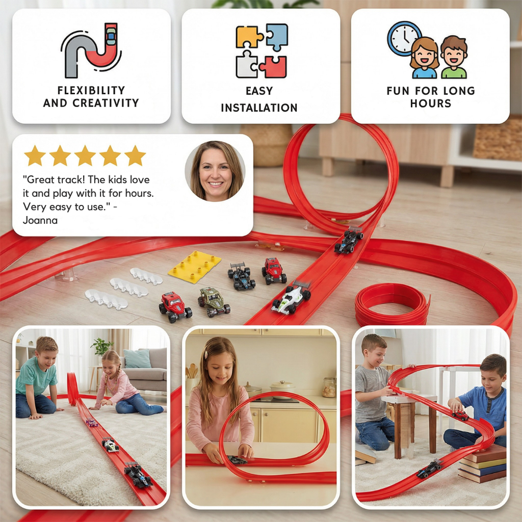 BlazeTrack™ — Ignite Endless Imagination and Heart-Pounding Family Fun