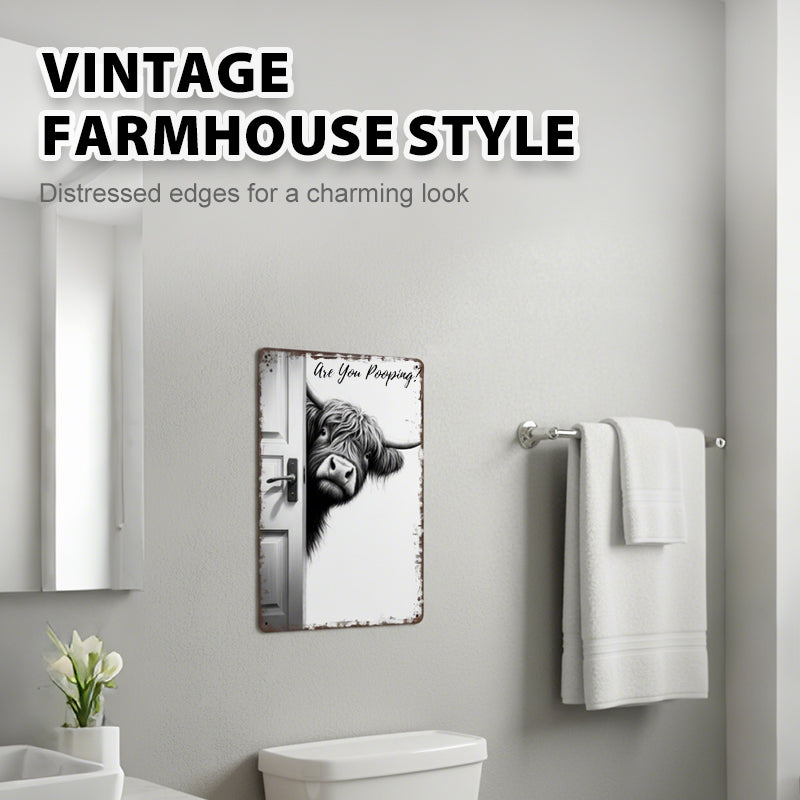 CheekBuzz™ Smile Plaque — Turn Every Bathroom Visit into a Moment of Joy and Lasting Charm