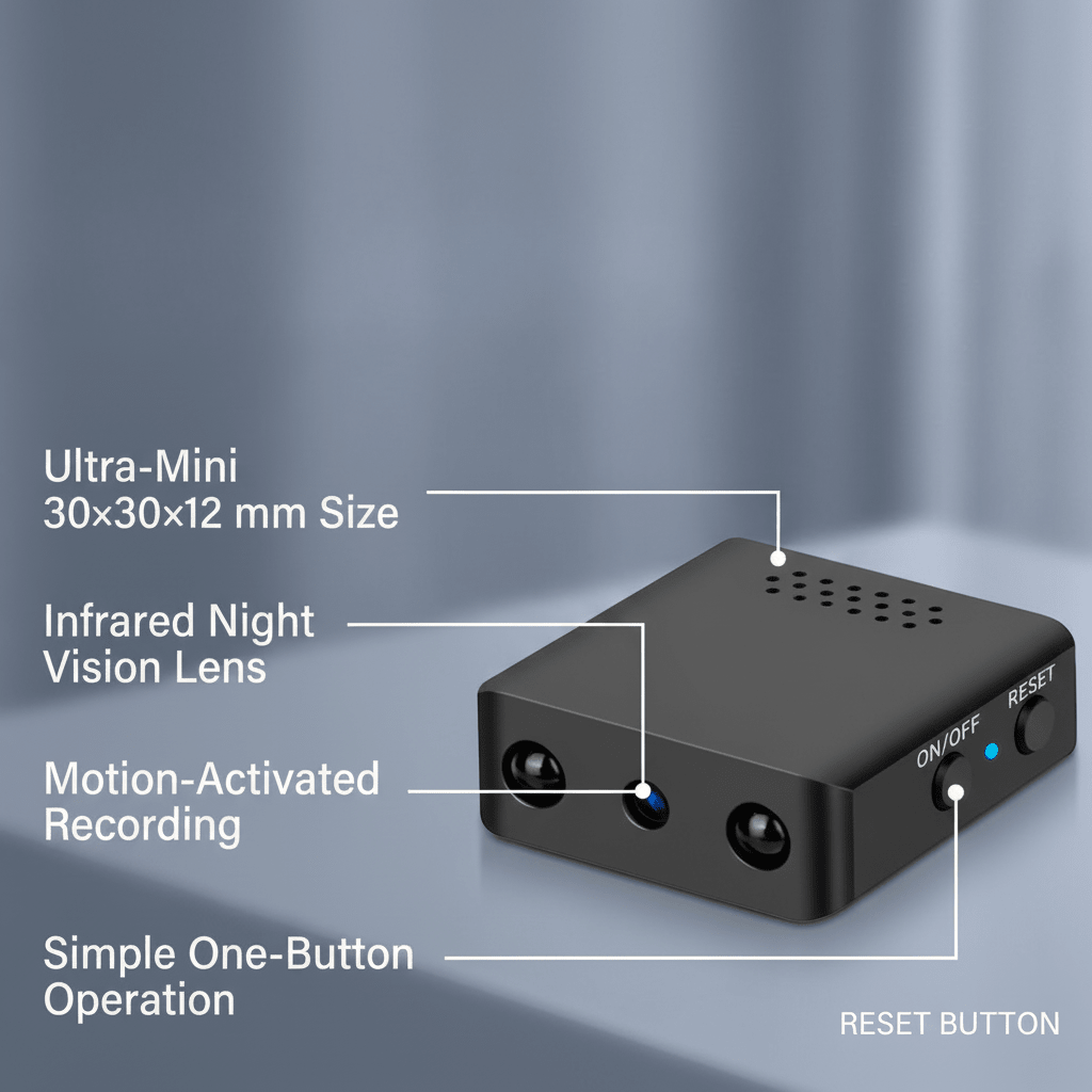 Surveillance Camera | High-Definition Video with Night Vision Capability | Battery Powered | Securino