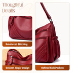 VividEra™ Shoulder Bag — Transform Chaos into Effortless, Chic Confidence Every Day