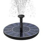 Floating Solar Water Fountain | 6 Fountain Jets | Pond, Birdbath & Garden | AquaRise