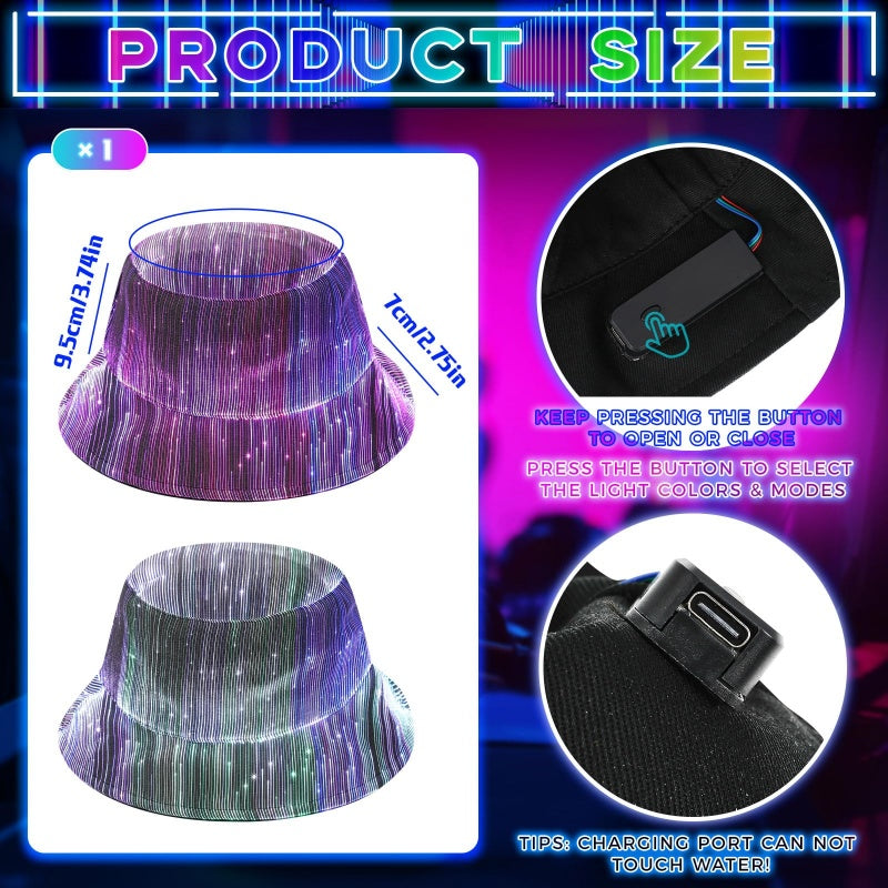 LumaBeam™ Glow Hat — Own the Night with Unstoppable Radiance and Confidence