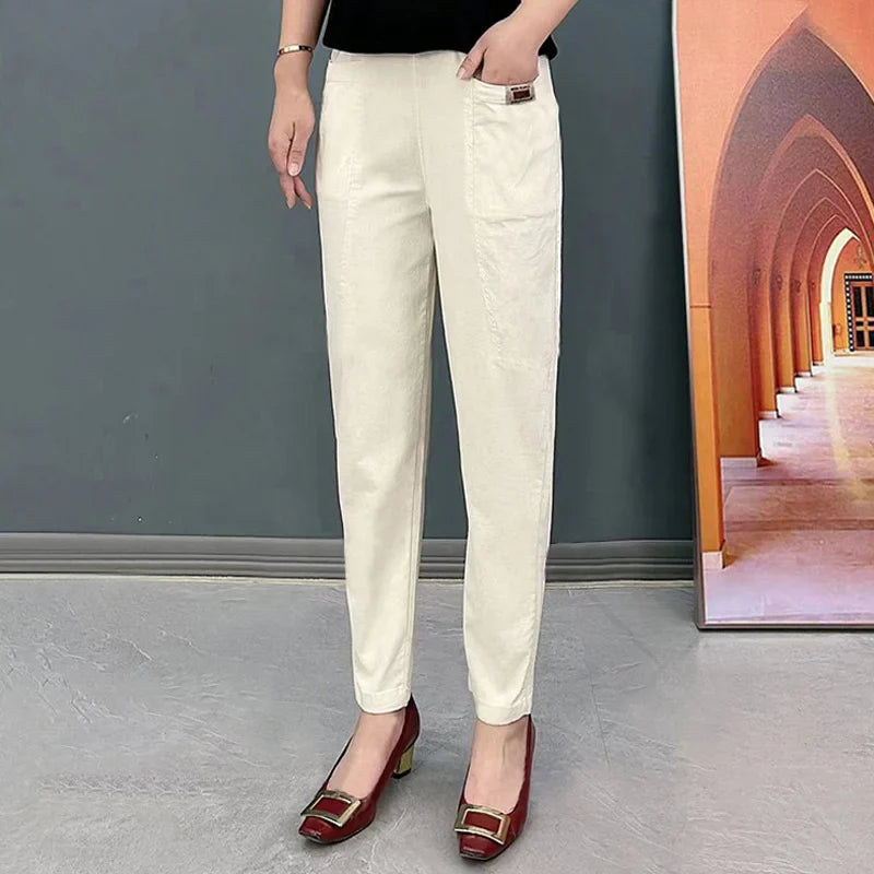 VertaEase™ Cotton Pants — Experience All-Day Freedom Wrapped in Cloud-Like Softness