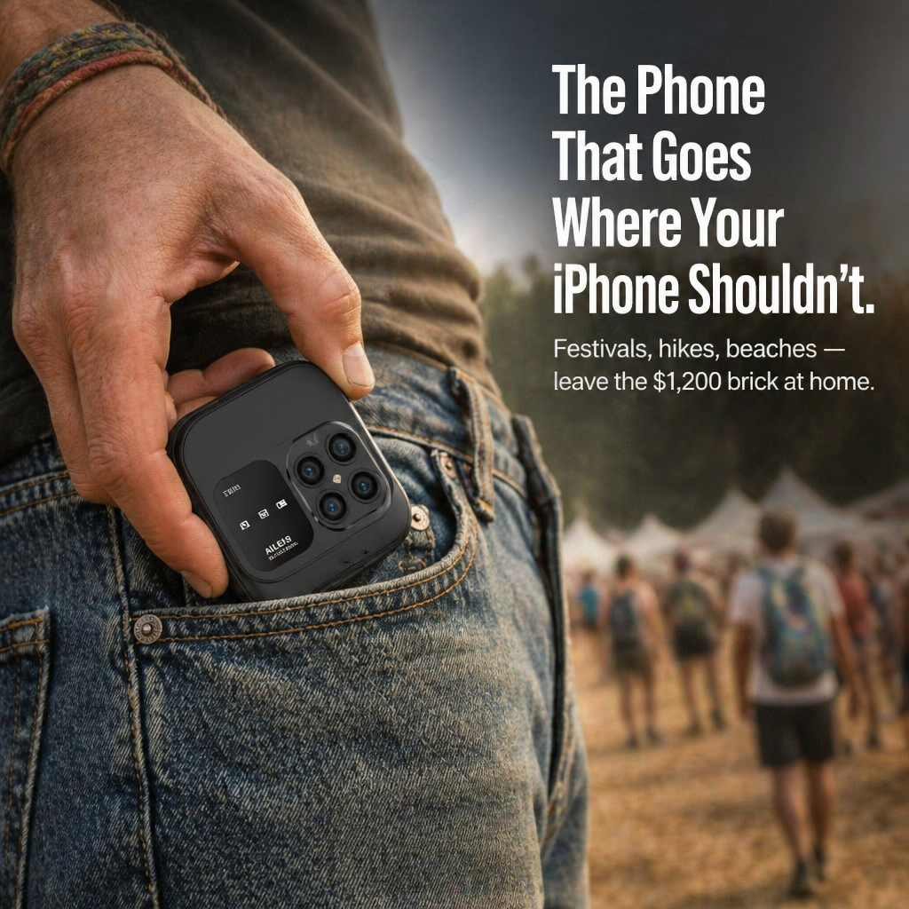 SlipPhone™ — Pocket-Sized Freedom to Disconnect and Reclaim Your Focus