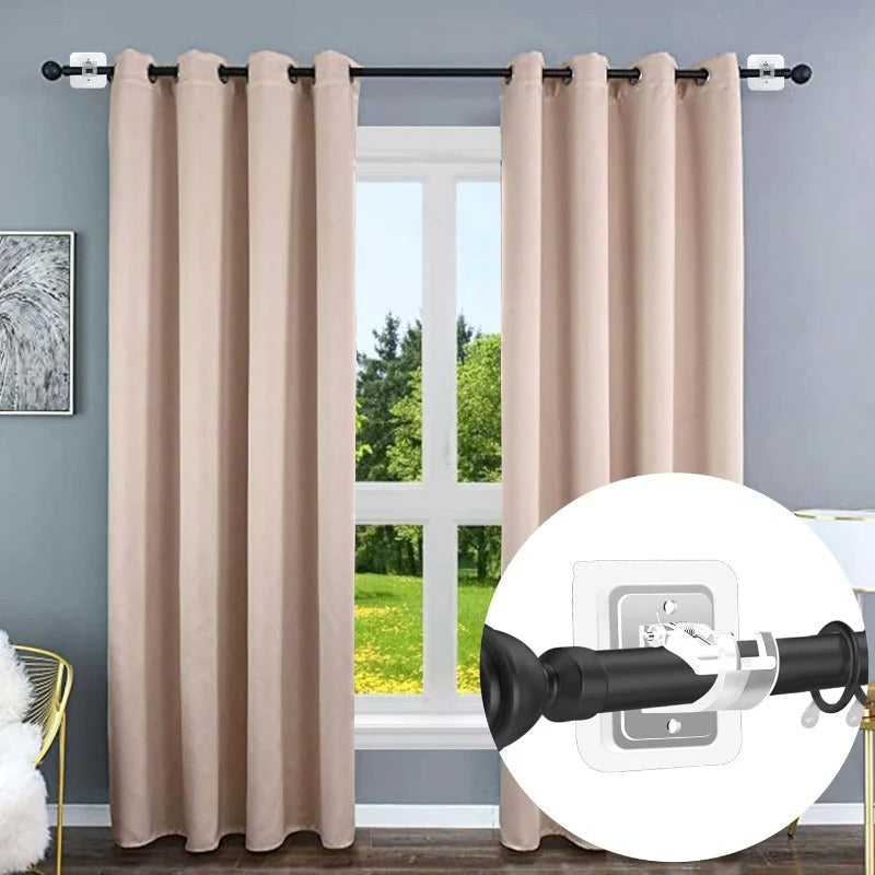GripNest™ — Hang Curtains Perfectly Without Holes, Damage, or Hassle