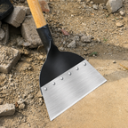 Multifunction Garden Shovel | Manganese Steel | Clear Weeds, Ice & Moss | ClearEdge