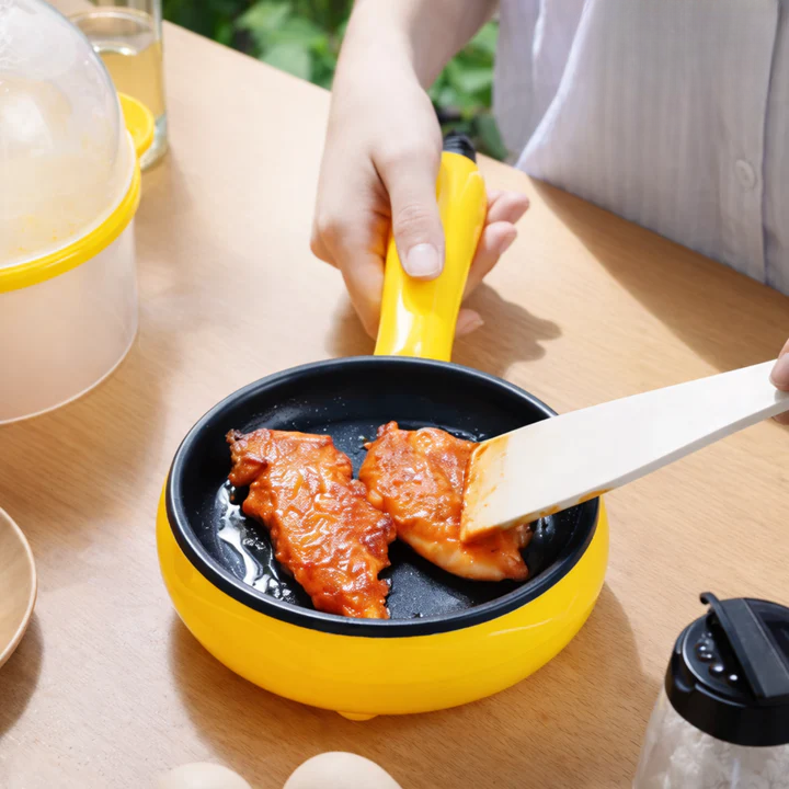 Electric Mini Frying Pan | Stick-Resistant | Auto Shut-off | MiniChef