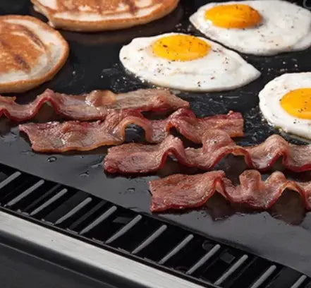 Non-Stick Grill Mat | Easy Grilling Cleanup | Perfect for Meat, Fish, and Veggies | GrillClean