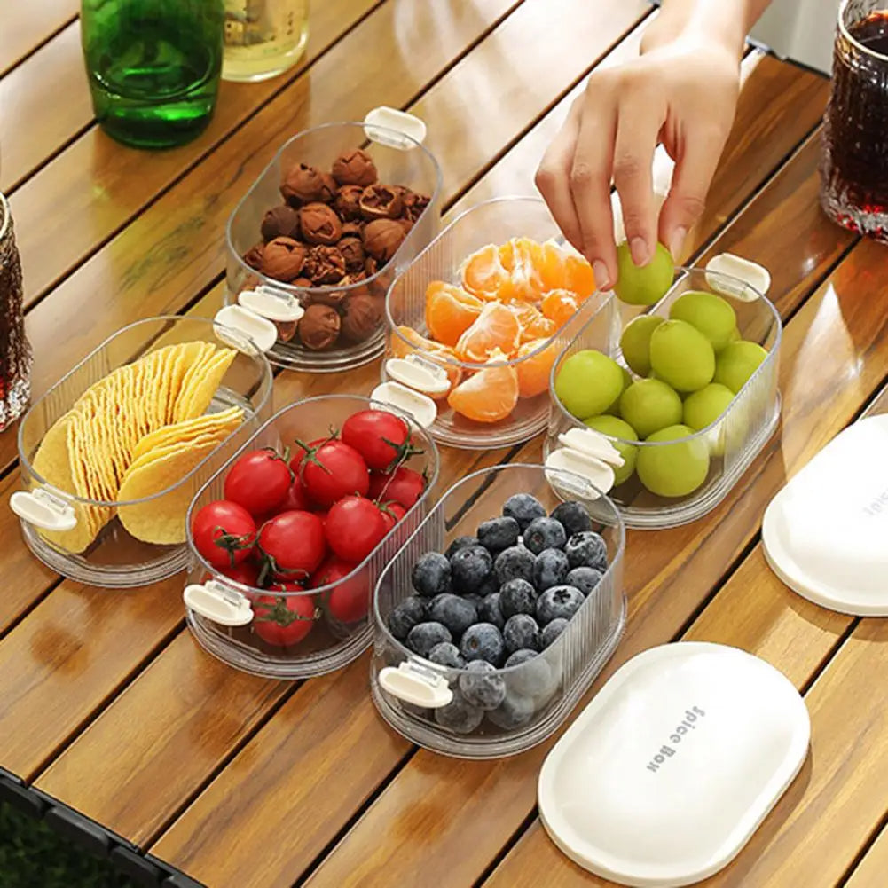Spice Boxes | Organize Faster Than Ever | Stackable, Airtight, Clear | SpiceNest
