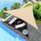 Sun Shade Sail | Triangular Terrace Shade | UV Guard and Water-Resistant | AeriCover